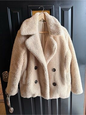 Free People Teddy Bear Jacket.  XS